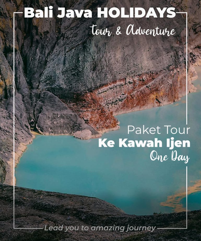one day tour ke kawah ijen