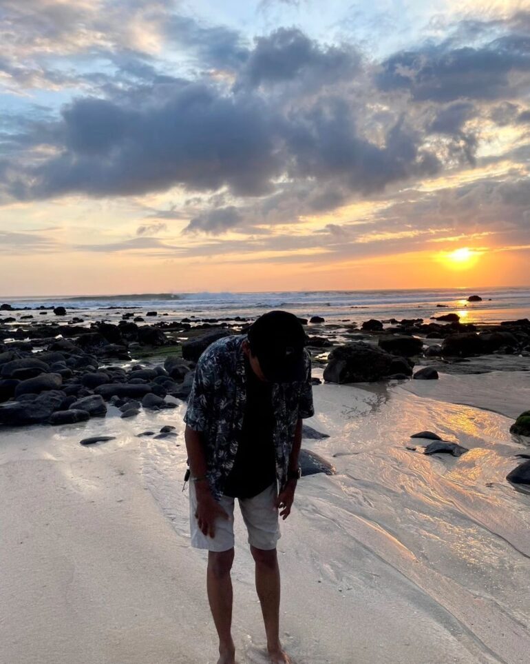 Sunset di Pantai Pancur
