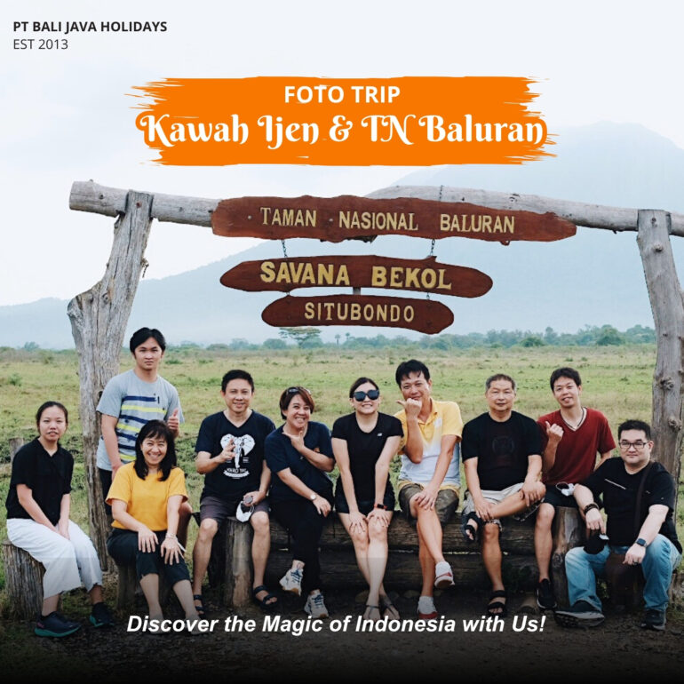Paket Foto Trip Kawah Ijen & TN Baluran